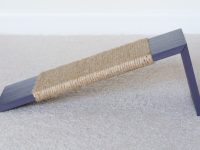 Rascador con cuerda de sisal y madera DIY